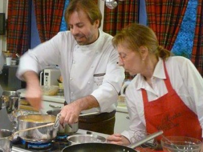 Luca Montersino ospite a La scuola di cucina di Lella